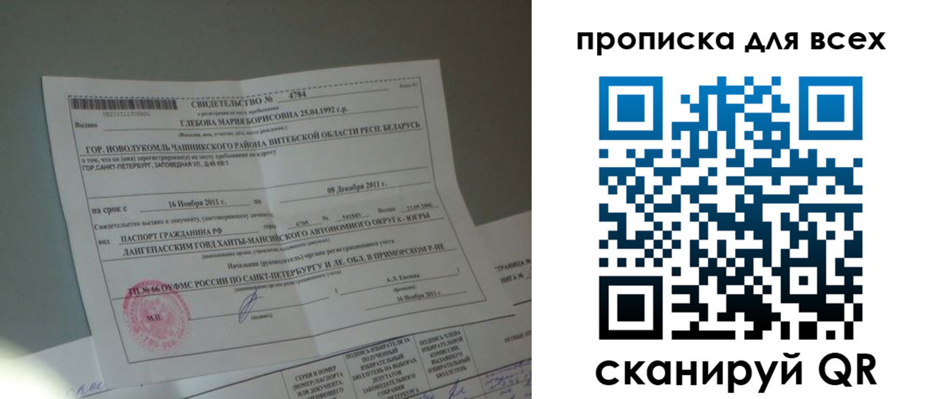 временная регистрация для всех в Рузе